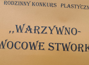 Konkurs "Warzywno-owocowe stworki"