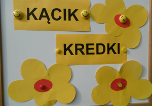 Plakat "Kącika kredki".