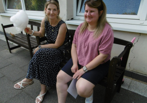 Mamy też lubią watę cukrową.